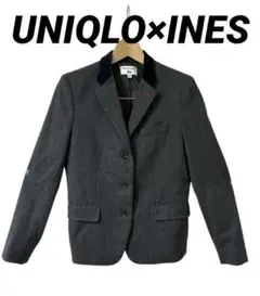 グレー テーラードジャケット