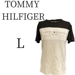 ★美品 TOMMY HILFIGER トミーヒルフィガー グレー 半袖 Tシャツ