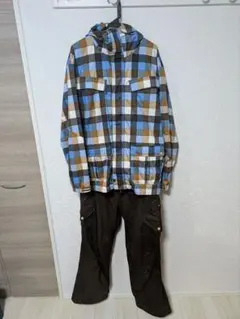 ミストラル　スノーボードウェア上下セット　Lサイズ　撥水クリーニング済