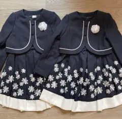 【2着セット】petit main プティマイン フォーマルドレス　110