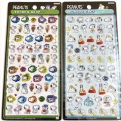 正規品☆ボンボンドロップシールミニ ボンドロ シール スヌーピー