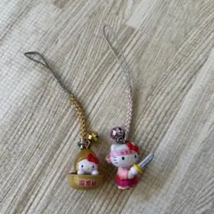 ご当地 キティ 2つセット ストラップ