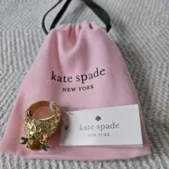 kate spade サンフラワーリング ゴールド　新品未使用品