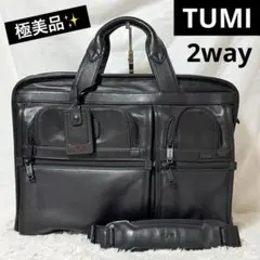 TUMI トゥミ レザー ビジネスバッグ ALPHA 96114DH 美品 TUMI 96114DH レザー 2way ビジネスバッグ｜Yahoo!フリマ（旧