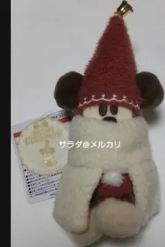 お顔厳選　ディズニー　クリスマス　リルリンリン　ぬいぐるみバッジ　2025