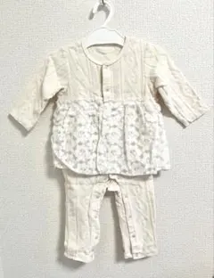 markey's マーキーズ kid's zoo ベロアジャガード ロンパース