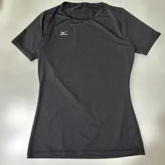 Mizuno 半袖 Tシャツ 黒 ストレッチ レディース L スポーツのサムネイル
