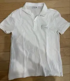 LACOSTE ホワイト ポロシャツ Mサイズ
