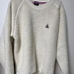 HUF フリースジャケット XL アイボリー