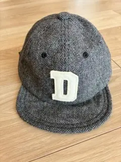 DILASH ヘリンボーンキャップ グレー