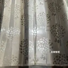 オパールレースカフェカーテン 縦長2枚のサムネイル