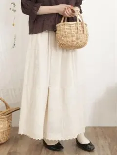 SM2 パッチワークメッシュレーススカート サマンサモスモス