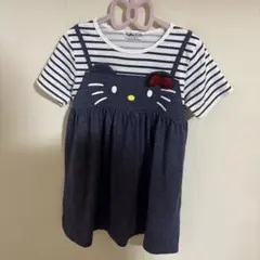 a*︎様 【美品】Hello Kitty ワンピース 120cm 半袖 女の子のサムネイル