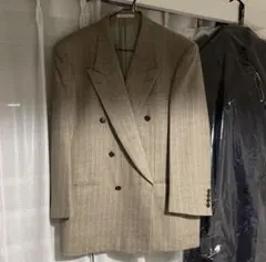 GIVENCHY ストライプ ダブルブレスト テーラードジャケット