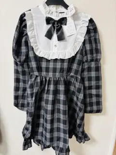 Lamcy ロリータ ワンピース 地雷系 ゴスロリ アベイル チェック