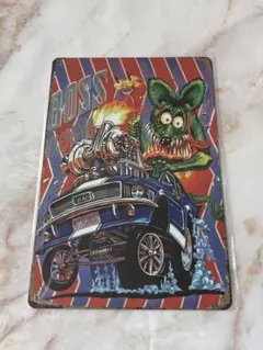 rat fink ブリキ看板 ラットフィンク インテリア雑貨 アメリカン雑貨