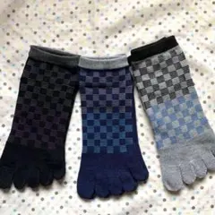 新品　五本指ソックス 25〜27cm 3足　メンズ　レディース