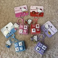 ハローキティ キーボードキーホルダー クリッカー カチカチ 音声機能付き 4個