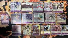 紫ドフラミンゴ　構築済みデッキ　調整パーツ付き　ワンピース カードゲーム