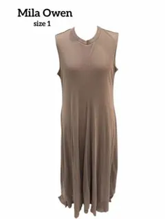 【最終値下げ】新品タグ付き★Mila Owen サイズ1 ロングワンピース