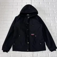 ⚫︎stussy ステューシー キッズ アクティブジャケット 刺繍ロゴ stussy ステューシー アクティブジャケット 刺繍ロゴ ワンポイントロゴ