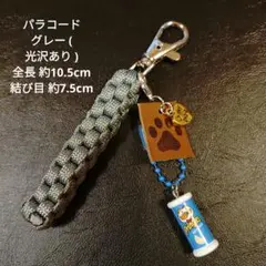 ⑩ スナック菓子 ポテトチップ チャーム　パラコード キーホルダー