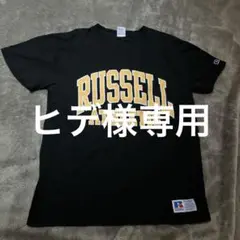 RUSSELL ATHLETIC ブラック Tシャツ