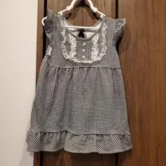 ギンガムチェックワンピース