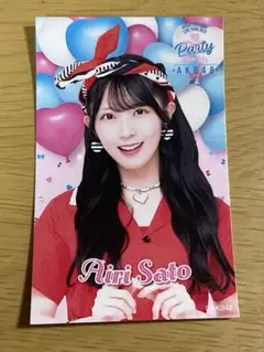 佐藤綺星　AKB48 PARTY SPECIALくじ ステッカー賞