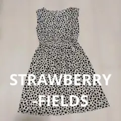 【美品！】ストロベリーフィールズ　ワンピース　レオパード　豹柄