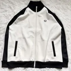 未使用級　フレッドペリー ビームス別注　トラックジャケット　ロゴ刺繍　サイズL