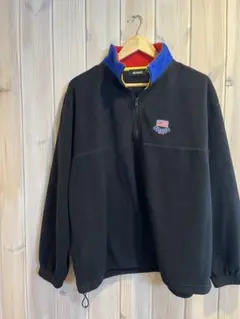 X-LARGE メンズ ハーフ ジップ プルオーバーJKT アノラック