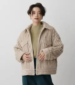 AZUL BY MOUSSY　エコファーCPOブルゾン