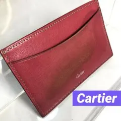 カルティエ 名刺入れ カードケース ピンク Cartier - メルカリ