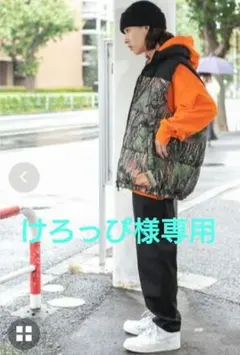 けろっぴ様専用 WEGO シェフパンツ メンズM ブラックのサムネイル