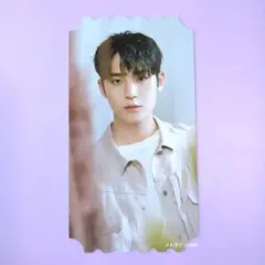 ■SEVENTEEN■セブチカフェ　特典　チケットカード：ミンギュ　セブチ