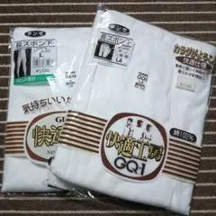 グンゼ快適工房　紳士長ズボン下　Lサイズ2枚