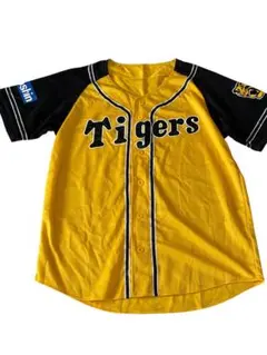 阪神タイガース　ユニフォーム 黄色 Joshin ジョーシン