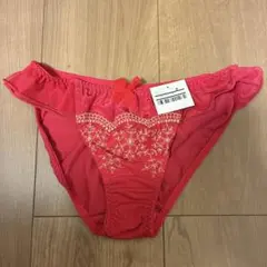 Wacoal body conscious ショーツ Mサイズ レッド リボンのサムネイル