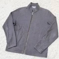 23区HOMME ジャケット　薄手　グレー　ジップアップ　サイズ48 Lのサムネイル