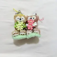 ダッフィ&シェリーメイ　ぬいぐるみチャームセット