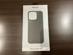 NOMAD Magnetic Leather Back iPhone16Pro