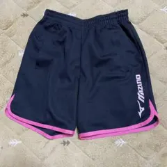 Mizuno レディース ショートパンツ L ブラック/ピンク