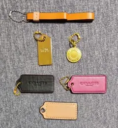 コーチ キーホルダー５個セット おまけ付き