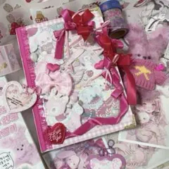 おすそ分けファイル 紙モノ まとめ売り 可愛い コラージュ デザインペーパー