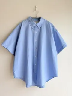 美品 25SS ザシンゾーン ハーフスリーブダディシャツ ブルーのサムネイル