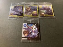 ガンダム シール ウエハース　4枚