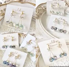 さくらんぼピアス