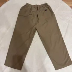 ベージュ ゴムウエスト チノパン