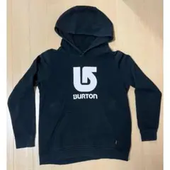 Burton 黒 パーカー キッズLサイズ 使用感あり